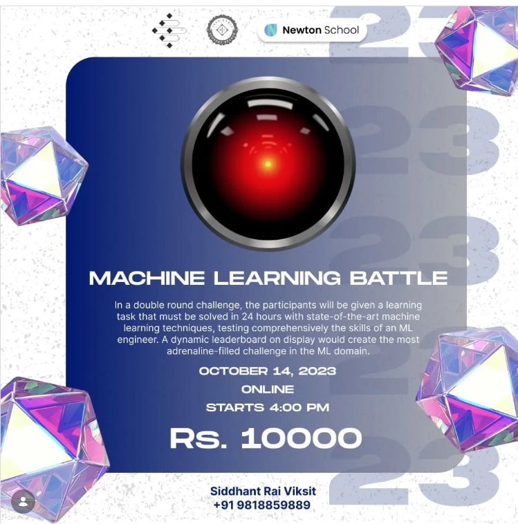 Machine Learning Battle poster